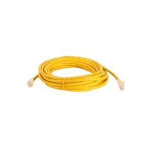 15ft Yellow Cat5e Ethernet Assembly Type Network Patch Cable:  