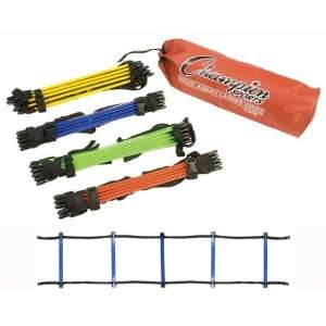  Sectioned Soccer Agility Ladder Set MULTI FOUR 2 METER (6 