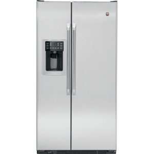  GE Stainless Steel Side by Side Freestanding Refrigerator 