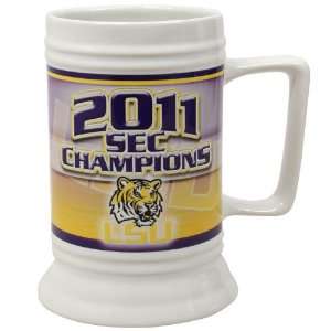   2011 SEC Football Champions 28oz. Ceramic Stein (): Sports & Outdoors