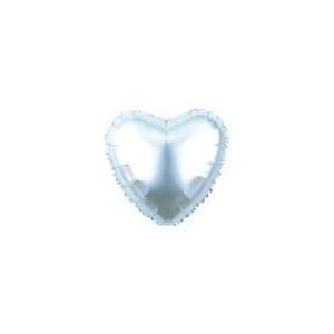  18 CTI Brand Silver Heart 5P   Mylar Balloon Foil Health 