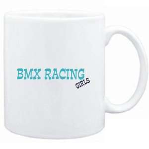 Mug White  Bmx Racing GIRLS  Sports 