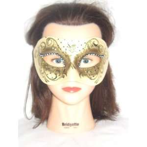  Black Colombina Ilary Venetian Mask