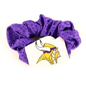 Minnesota Vikings Purple Hair Scrunchie   Hair Twist   Ponytail Holder