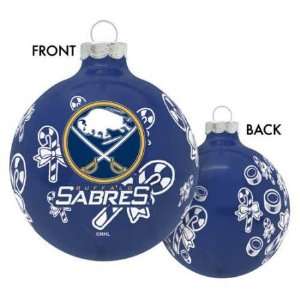  Buffalo Sabres NHL Traditional Round Ornament: Sports 