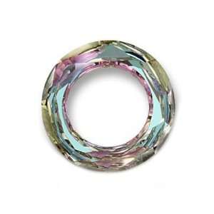 Swarovski Crystal #4139 Cosmic Ring Pendant Crystal Vitrail Light 20mm 