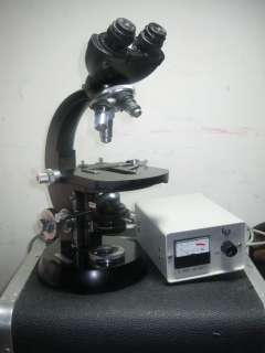 Zeiss GFL Standard Microscope with Light Adjuster   