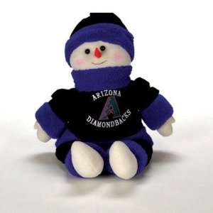   72036 MLB 22 Plush Snowflake Friends Snowman   Arizona Diamondbacks