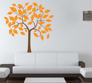 Wall Art Tree T2 ONE COLOR Vinyl Decor Decal Sticker Mural Decoration 