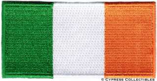 IRELAND FLAG embroidered iron on PATCH IRISH EMBLEM new  