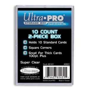 Ultra Pro UP10SL Card Storage Box   2 piece   10 Count  