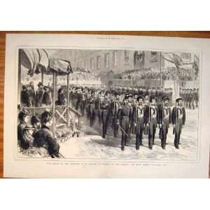   Ashantee Naval Brigade Gosport Blue Jackets 1874