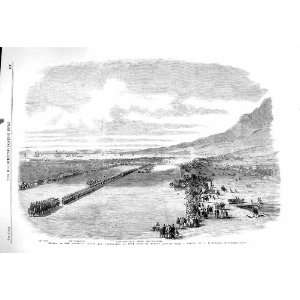   1860 REVIEW TROOPS CAPE TOWN PRINCE ALFRED SAPPERS WAR