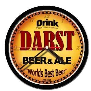 DARST beer ale wall clock 