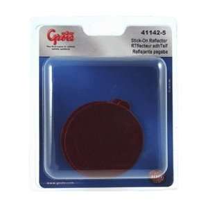    Grote 41142 5 Stick On 3 Red Round Tape Reflector Automotive