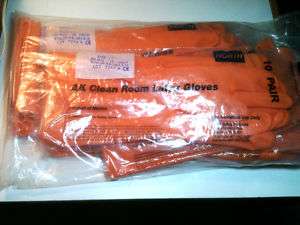 North Latex Clean Room Heavy duty LATEX GLOVES, large  