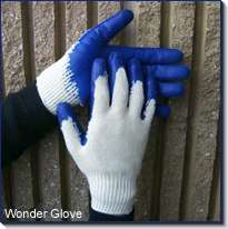160 Pairs WONDER GLOVES Rubber Coated Safety Work Glove  