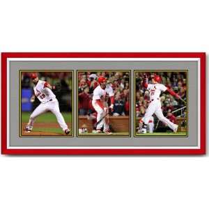   photo frame which includes Chris Carpenter, David Freese and Allen