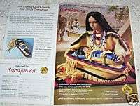 1994 ad Sacajawea Indian maiden 1 PAGE AD  David Wright  