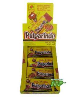 Pulparindo ORIGINAL Tamarind Mexican Candy Fruit style Chili Strip 4 