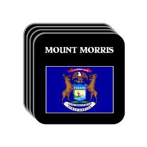  US State Flag   MOUNT MORRIS, Michigan (MI) Set of 4 Mini 