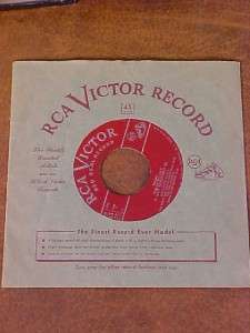 VTG RCA PORGY & BESS 4 Red RECORD SET 45s Black America  