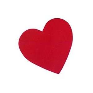  4 in. Red Foil Hearts Toys & Games