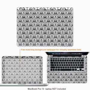  Protective Decal Skin Sticker for Macbook Pro 13 (release 