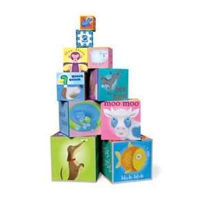    eeBoo Animal Sounds Tot Towers Nesting Blocks Toys & Games