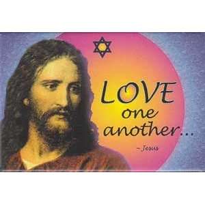  Jesus `Love One Another Magnet