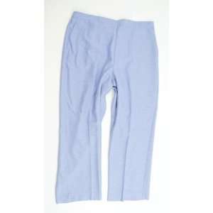  NEW ALFRED DUNNER WOMENS PANTS PROPORTIONED MEDIUM BLUE 