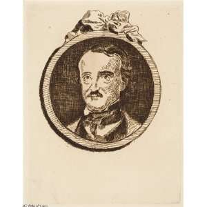     Edouard Manet   32 x 42 inches   Edgar Allan Poe