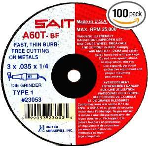   Max RPM A60T   Burr Free Cut Off Wheels, 100 Pack