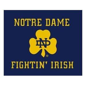  Notre Dame Irish Throw Blanket