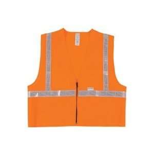  Jackson Safety Orange W/Slvr Safety Vest 2Xl Cl1 9111204 