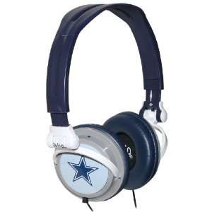   Dallas Cowboys Lightweight Deep Bass Stereo Headphones Electronics