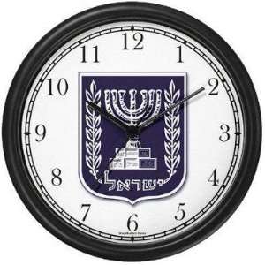 Shield of Israel / David #3 (JP6) Jewish / Judaic Theme Wall Clock by 