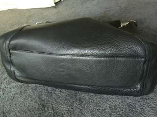   Large Gorgeous Black Leather Hampton Hobo Bag ~ USED 1X ~ $448  