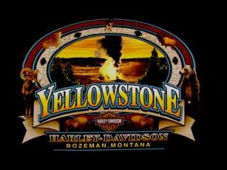 Dealership Shirts items in Yellowstone Harley Davidson Montana store 