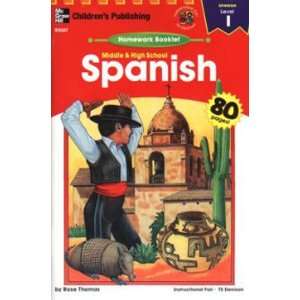   BOOKLET SPANISH 1 MID/HSLEVEL 1 MIDDLE/HIGH SCHOOL