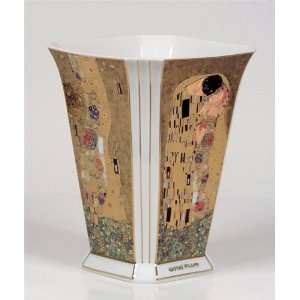   The Kiss By Klimt Porcelain Vase By Goebel Artis Orbis: Home & Kitchen