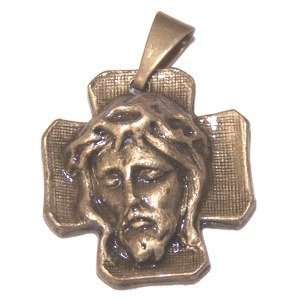  Holy Face of our Lord medal   Bronze (2.3 cm 0.9) Arts 