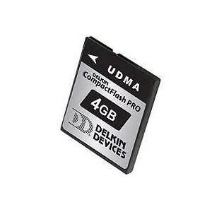  Delkin 4GB Pro UDMA Compact Flash Memory Card, 305x 