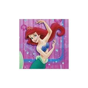  16 Little Mermaid Lunch Napkins Toys & Games