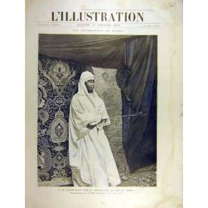    1903 Morocco Moulai Abd El Aziz Sultan French Print