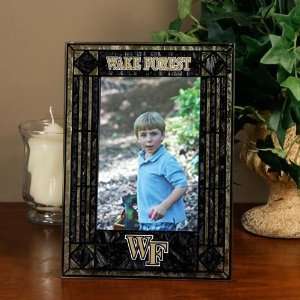 Wake Forest Demon Deacons Art Glass Picture Frame: Sports 