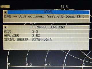 ROHDE SCHWARZ   ZVRE   VECTOR NETWORK ANALYZER 4GHz  