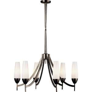   and Company BBL5021BZ WG Barbara Barry 6 Light Chandeliers in Bronze