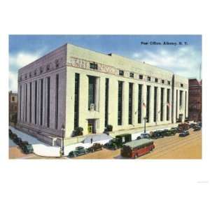  Albany, New York   Exterior View of the Post Office No. 2 