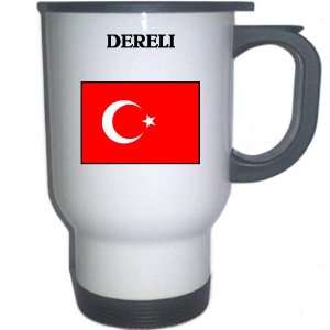  Turkey   DERELI White Stainless Steel Mug Everything 